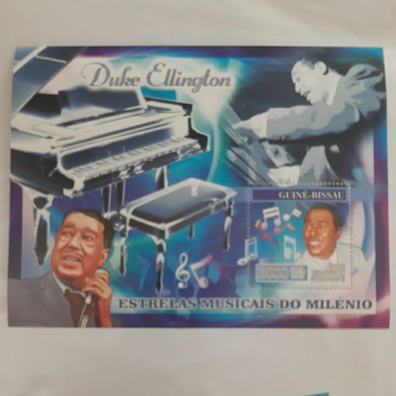 

Perangko Guine Bissau Duke Ellington musisi sheet 1 prangko