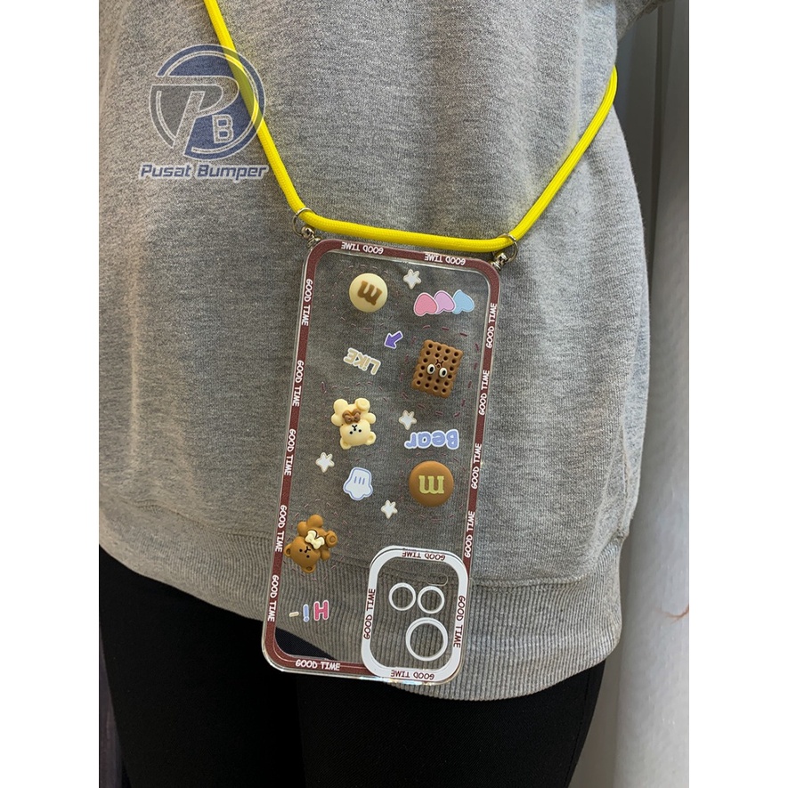 SS311 SOFTCASE SLINGCASE 3D KARAKTER INFINIX 9 10 11 PLAY NOTE 8 11 12 PRO PB2330