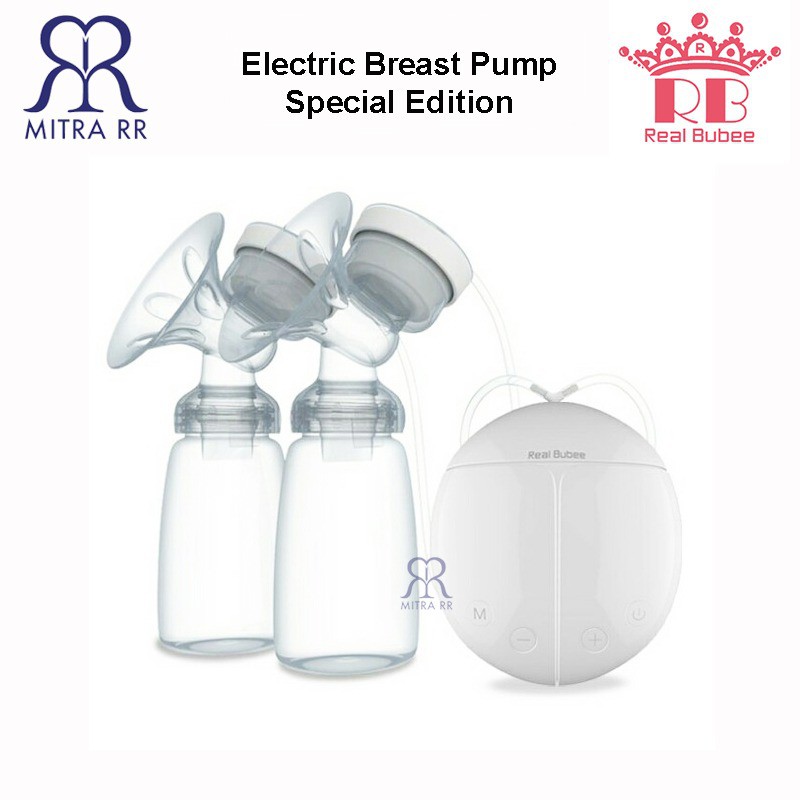 Pompa ASI Elektrik Dual Mode Real Bubee / Double Electric Breast Pump - Pompa Asi Manual Breastpump