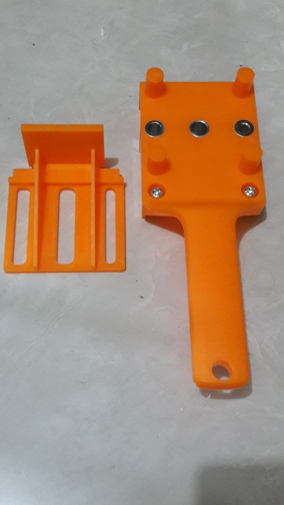 Dowel Jig Alat Pelubang Dowel Penyambung Kayu Papan Kayu Plywood Drill Guide Doweling Jig Jointer