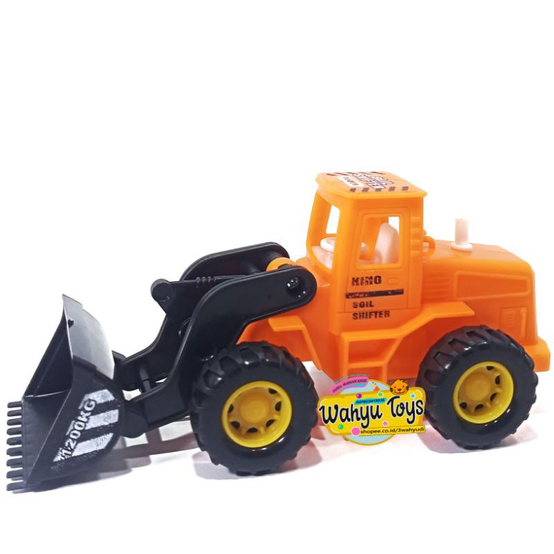 MAINAN KENDARAAN KONTRUKSI / TRUCK KONTRUKSI / BULLDOZER SET ISI 2PCS