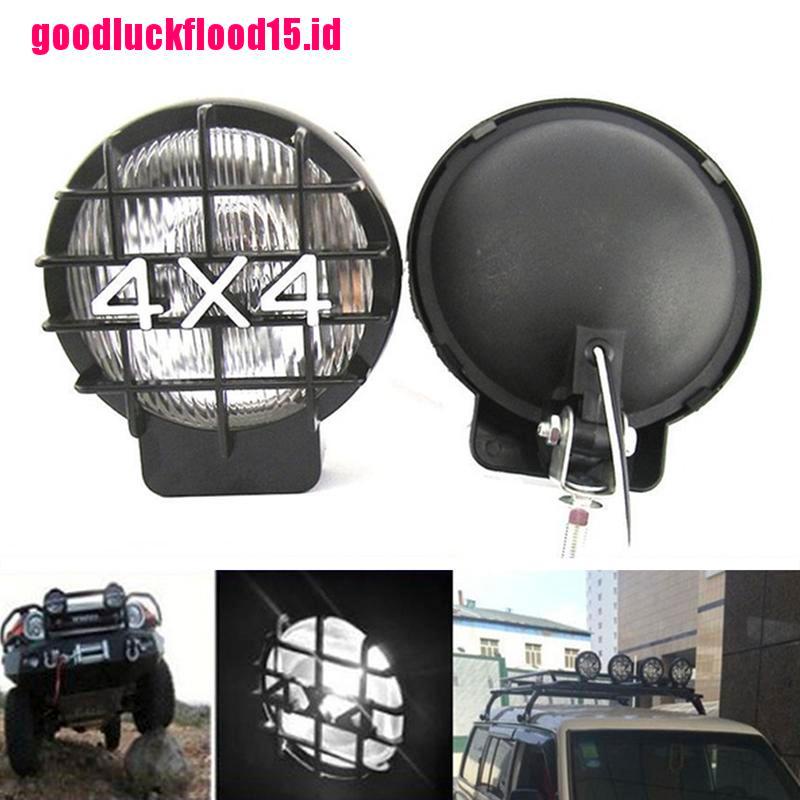 {LUCKID}1X 5.5&quot; 4X4 Round Off Road White Driving Halogen ATV Fog Light Lamp Spotlight