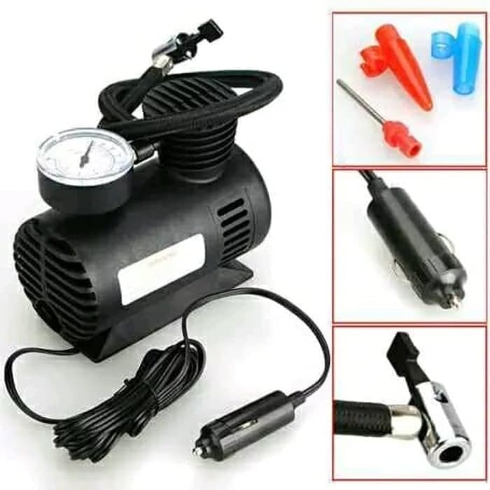 Mini Air compressor Pompa Angin 300 PSI Car Electric Pump Kompressor