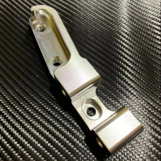 Breket braket brecket bracket dudukan kaliper monoblok brembo nissin KIRI tabung shock rt stage