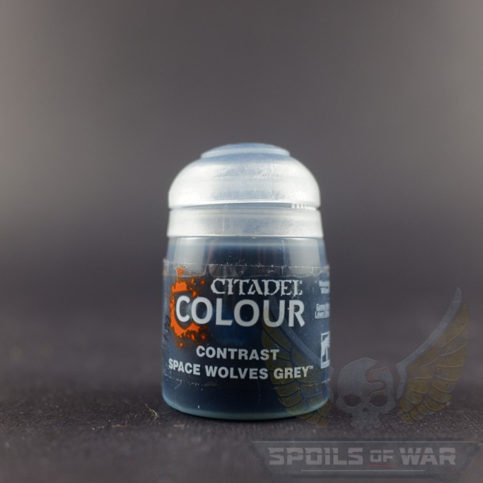 

Produk Terbaru Citadel Paint - Contrast - Space Wolves Grey