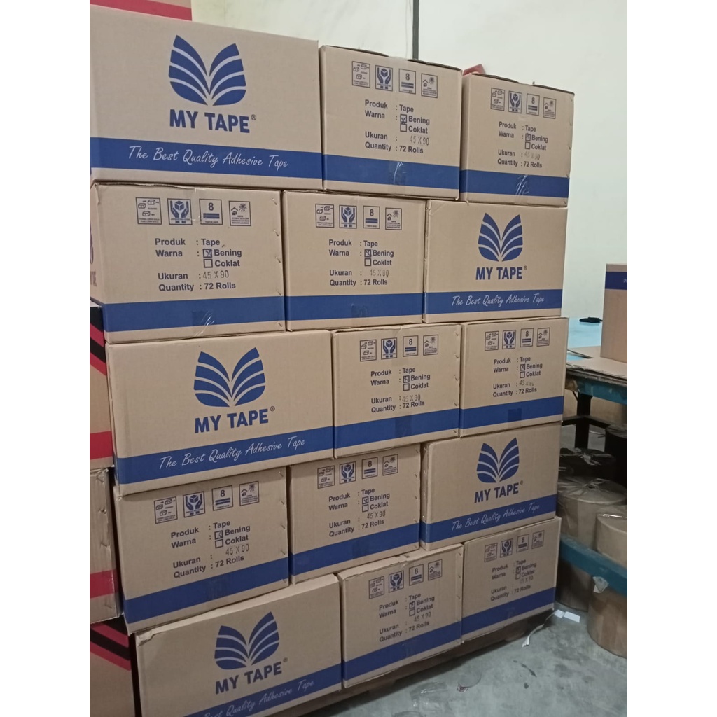 

[READY STOCK | 1 DUS] LAKBAN BENING / COKELAT 45 x 90M BY MY TAPE