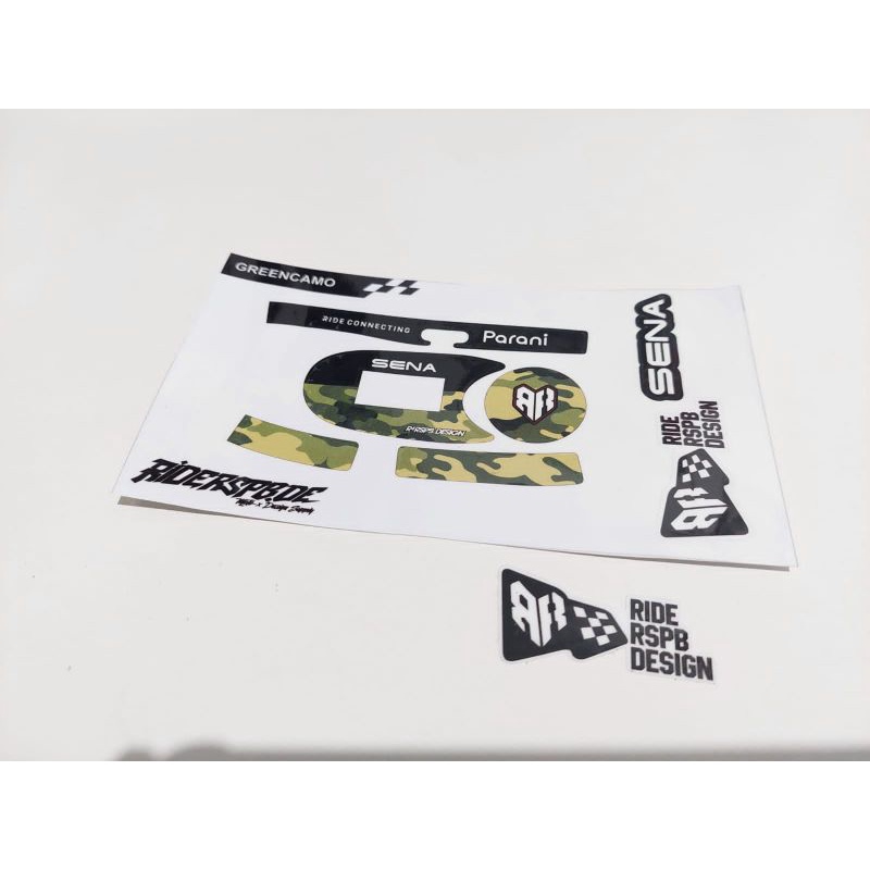 GREEN CAMO SENA PARANI M10 - STICKER GARSKIN DECAL SKIN COVER SENA PARANI M10