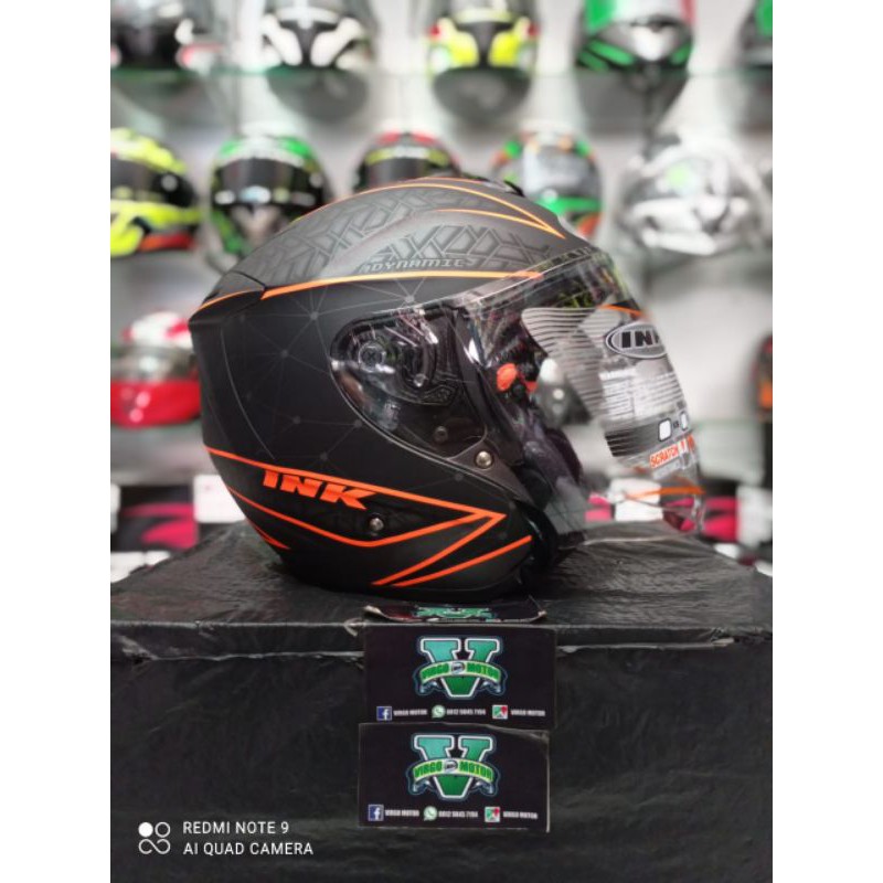 HELM INK DYNAMIC MOTIF ORANGE DOFF