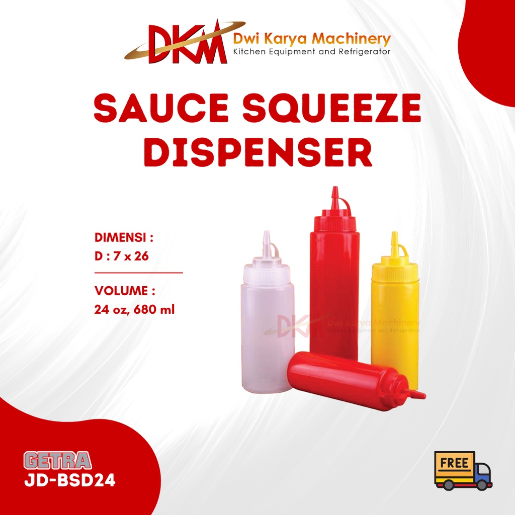 SAUCE SQUEEZE DISPENSER GETRA TYPE JD-BSD24