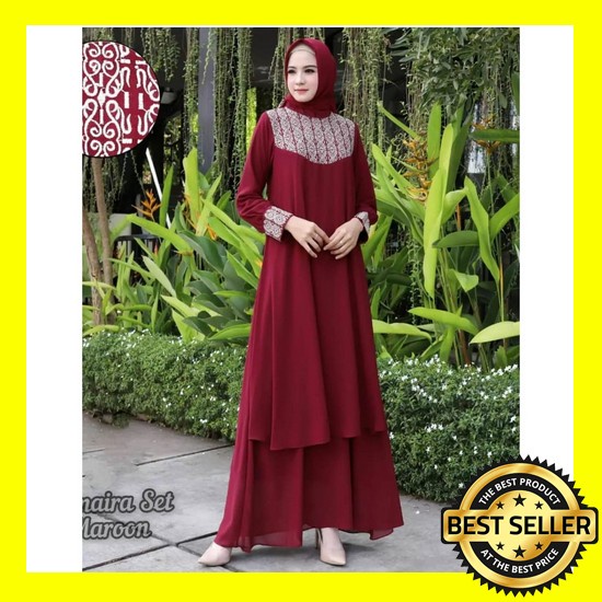 Setelan Setcel One Set Piyama Baju Tidur Wanita Pp Import Premium Katun Tebal Busui Lengan Panjang M