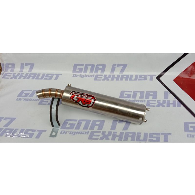 knalpot R9 stenlis ninja rx king/z fiz r hiu