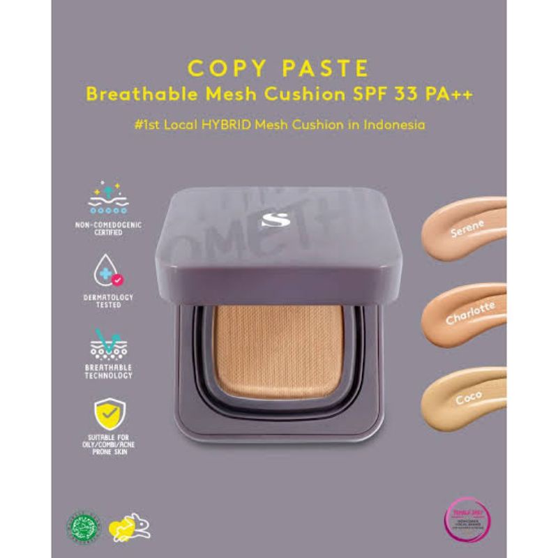SOMETHINC COPY PASTE BREATHABLE CUSHION [ SOMETHINC CUSHION ]