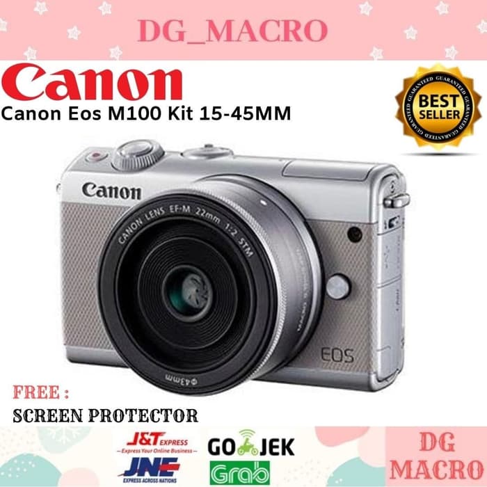 Jual CANON EOS M100 KIT 1545MM IS STM Shopee Indonesia