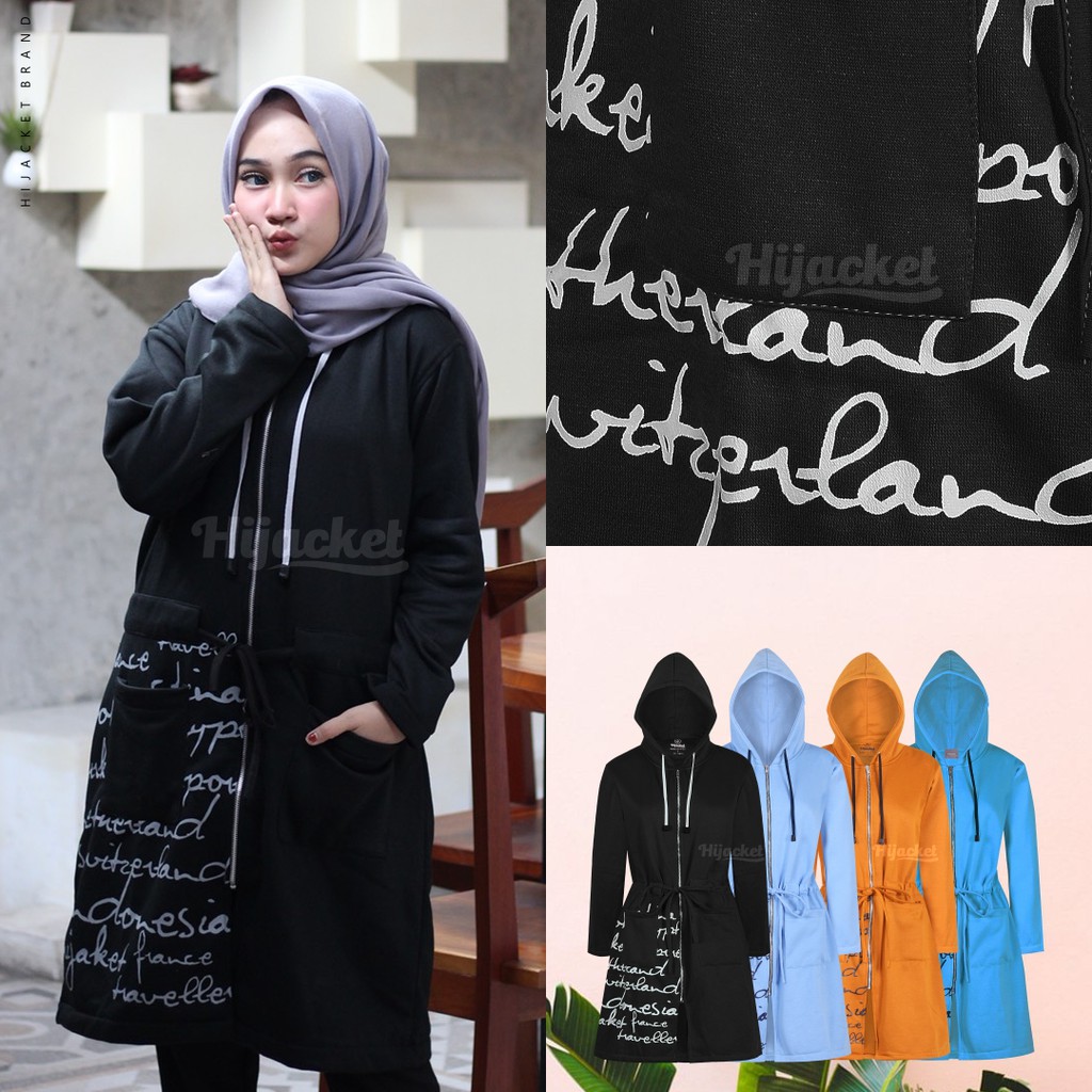 Jacket Hijacket Urbanshion I Jaket Hijaber I Hijaket Original I Jaket Muslimah-1