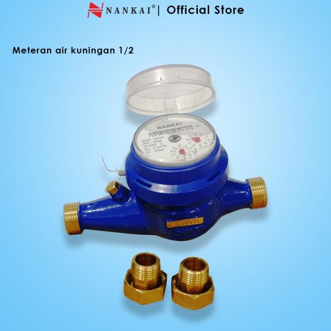 Meteran Air 1/2" Nankai (Sni)