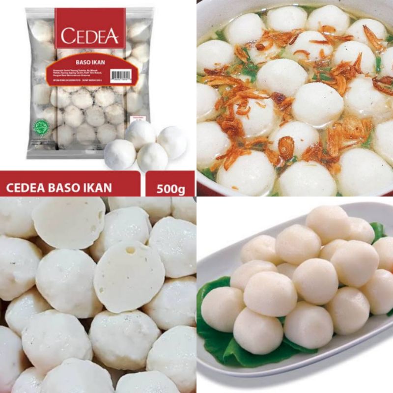 

Cedea Baso ikan 500 gr Halal