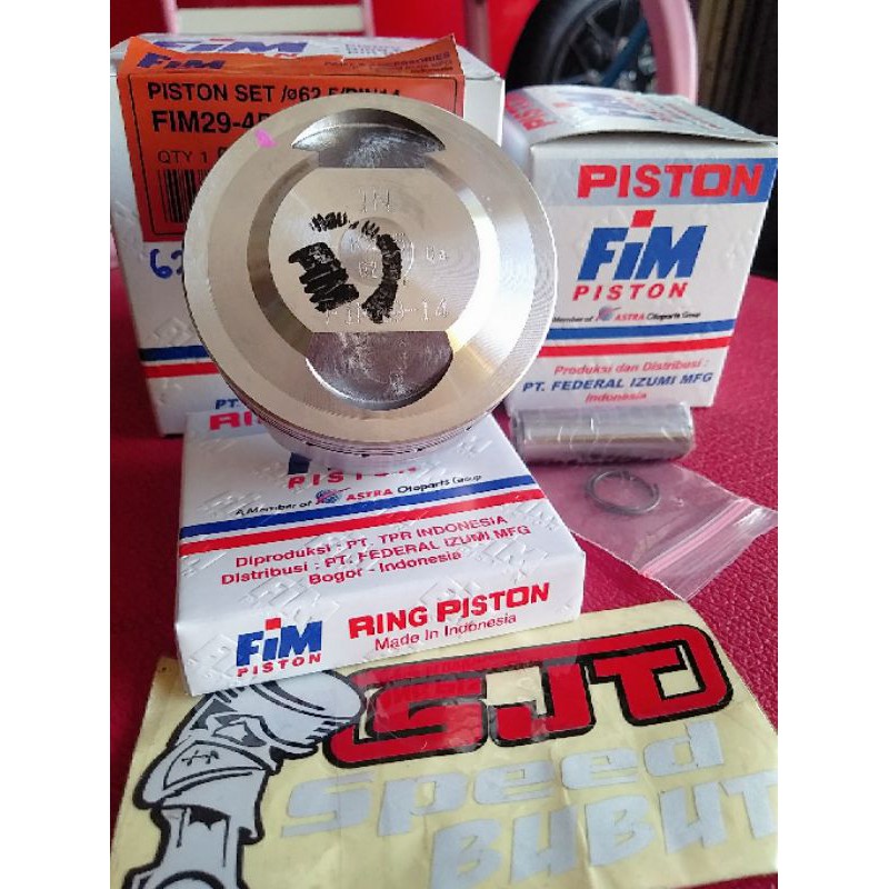 piston fim klx diameter 62,5 mm pen14 fim29 klx bore up