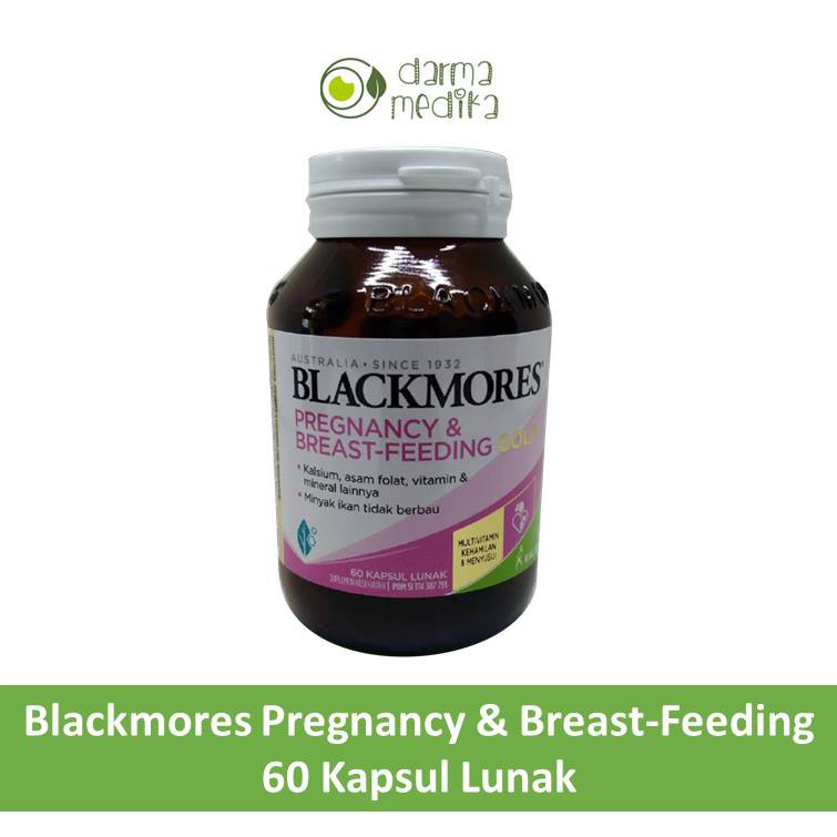 Blackmores Pregnancy and Breastfeeding Gold 60 kapsul lunak