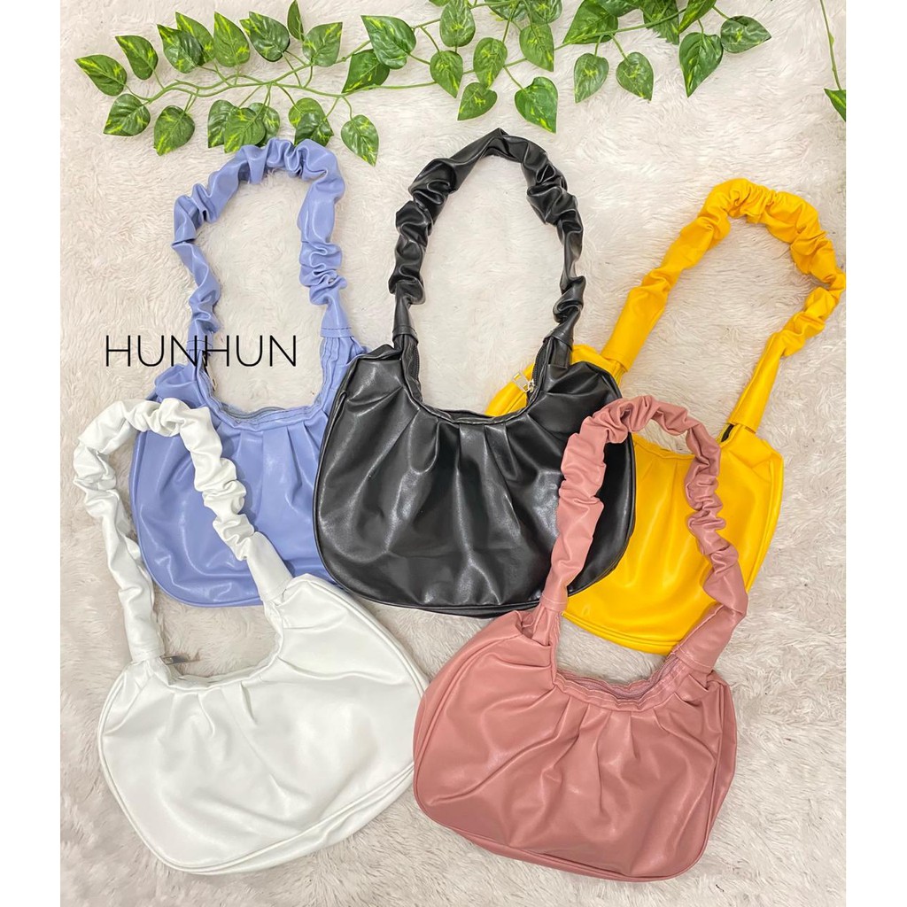 NEW YEAR SALE!! Ruffle Bag Pusatgrosir_solo Shoulder Bag Wanita Termurah/ Tas Korea Korean Style Hits