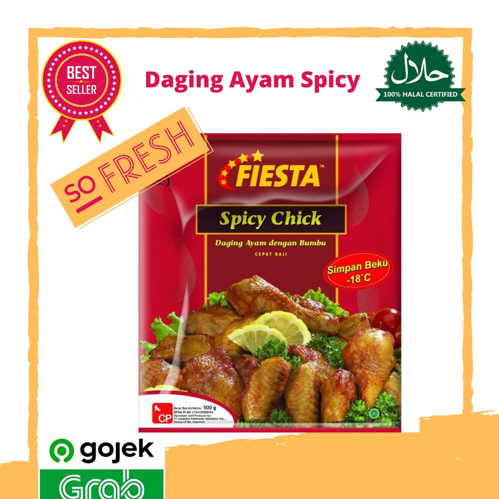 

Fiesta Daging Ayam Spicy Chick 500 gram