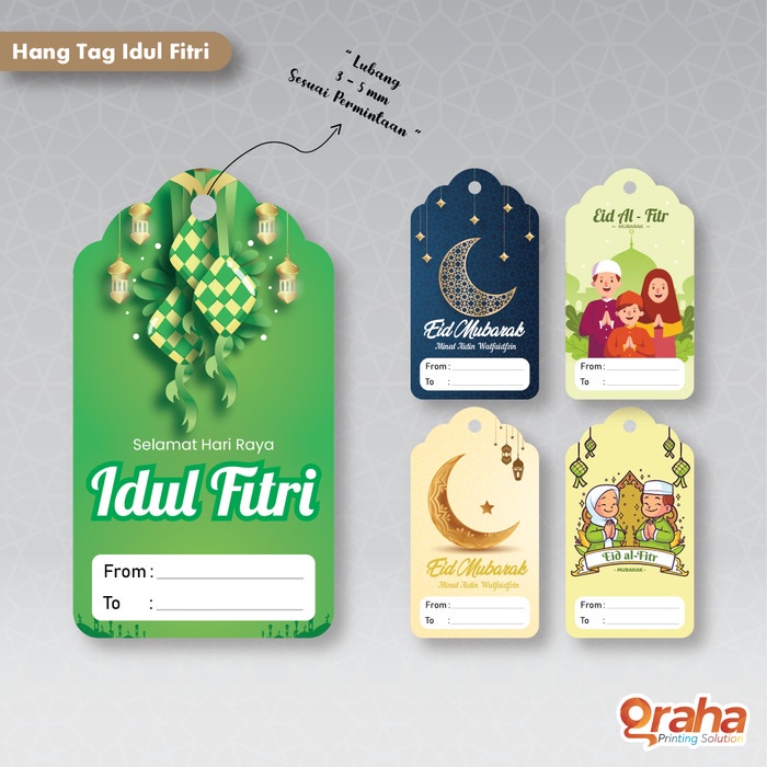 

Hang Tag Idul Fitri / Hang Tag Ramadhan / Hang Tag Lebaran
