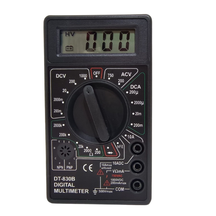 Multimeter Digital DT830B Tester DT 830 B Avometer DT-830B