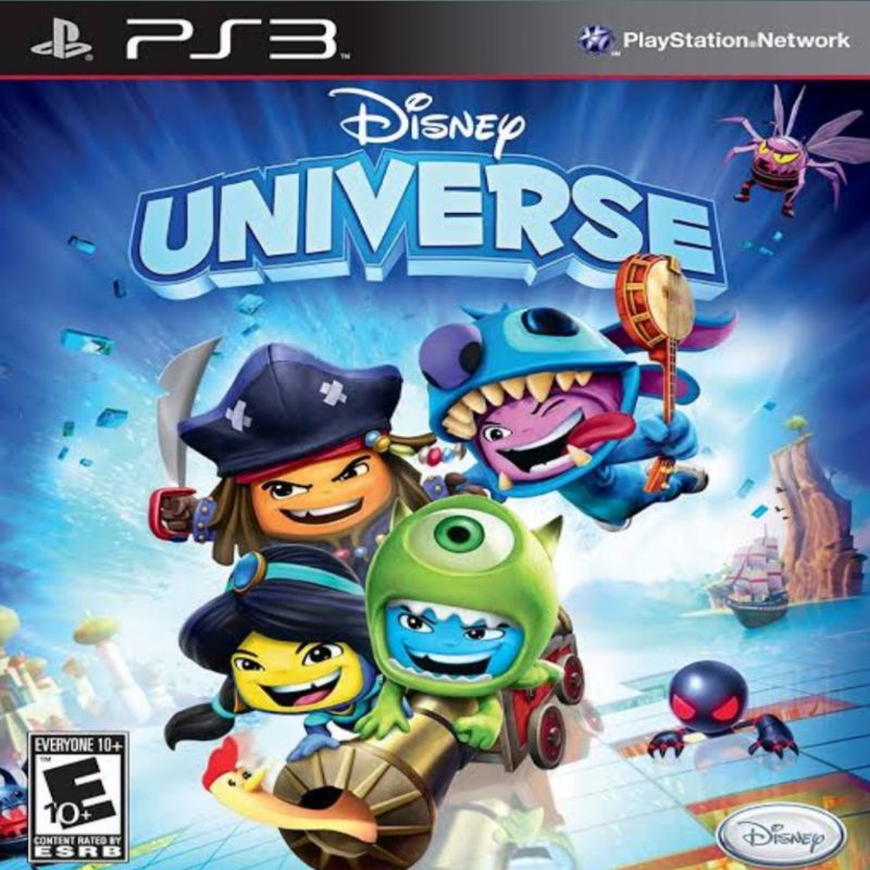 DVD game ps3 DISNEY UNIVERSE