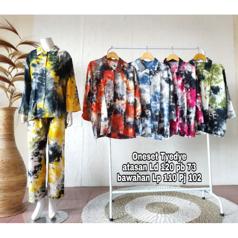 One Set Tie Dye-Daily Set-Batik Pekalongan