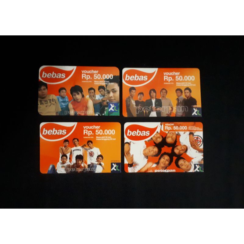 Koleksi Kartu Telepon bekas XL edisi Peterpan