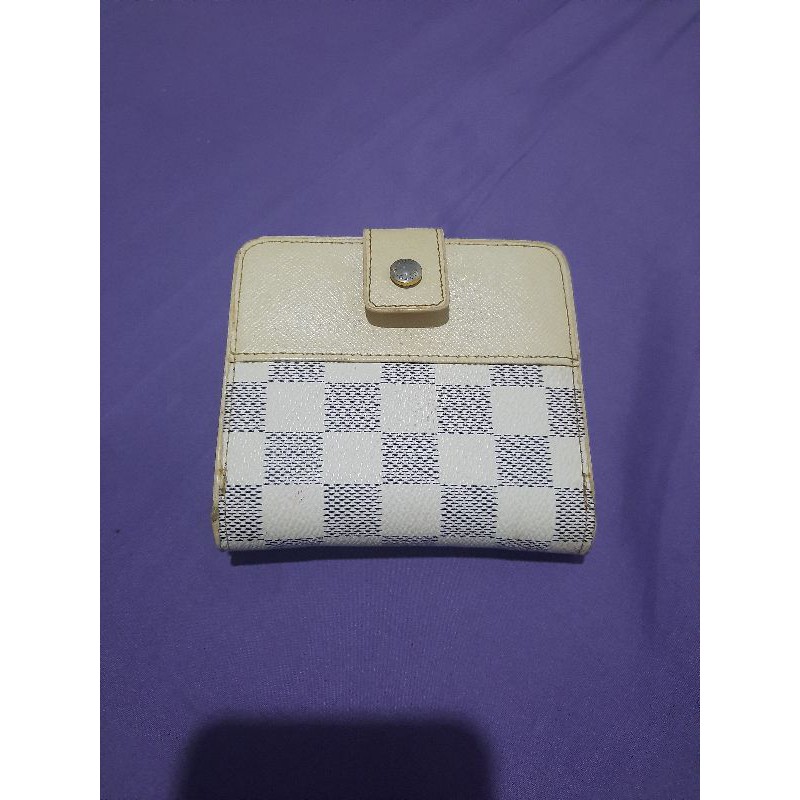 preloved dompet LV damier azure