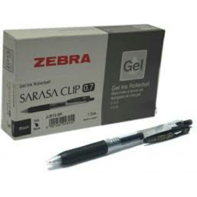 

Pulpen Zebra Sarasa Clip - Hitam, 0.5