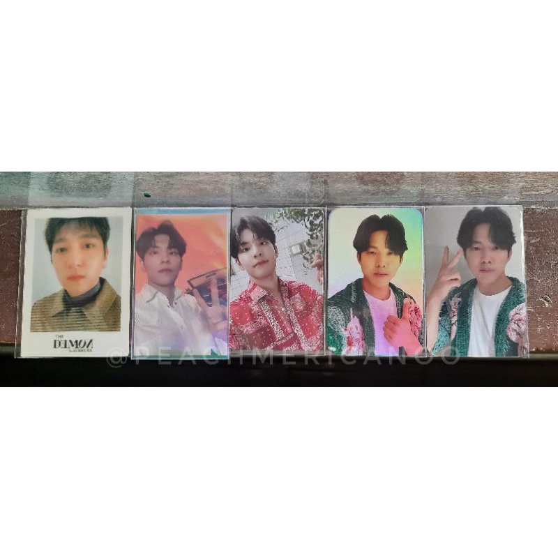 PC Official Day6 Wonpil Negentropy and Right Through Me, Dowoon Bene Mecima Right Through Me, Sungji