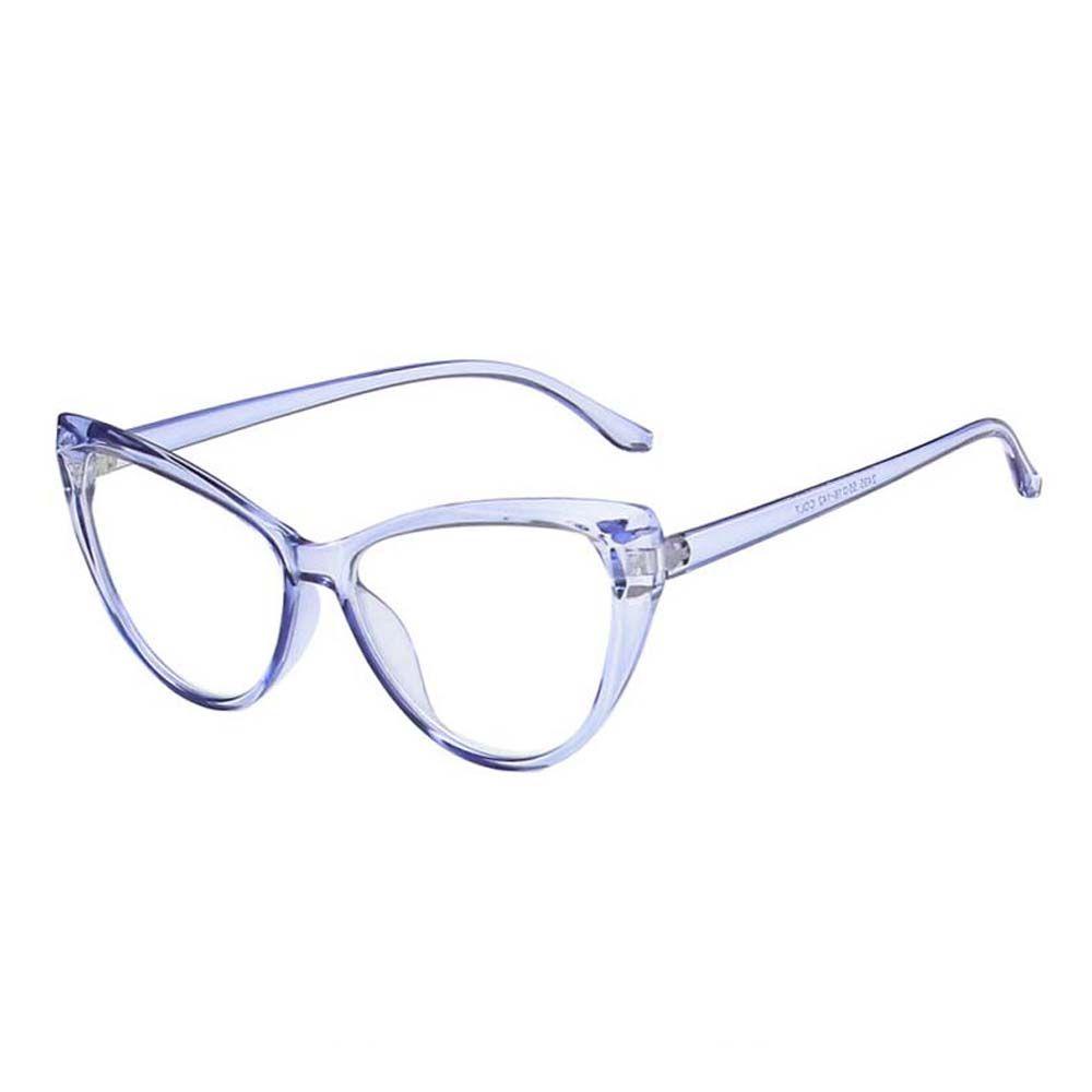 Mxbeauty Kacamata Anti Radiasi Fashion Wanita Big Frame Anti Blue Light Hitam Frame Lensa Bening Glasses Frame