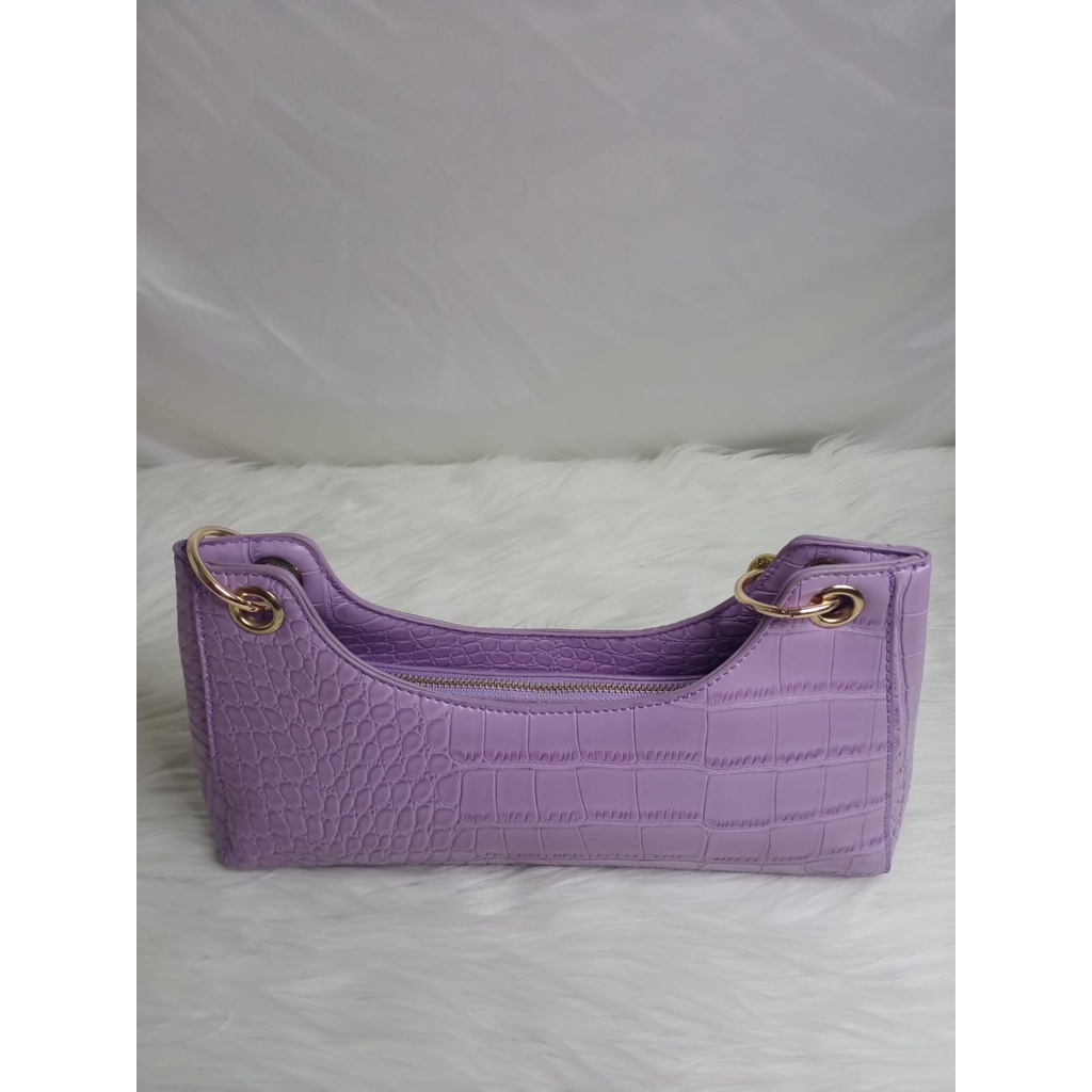 Tas Bahu / Selempang Croco Wanita Asli Import