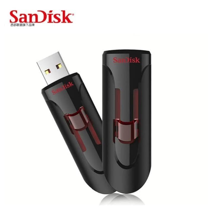 Flashdisk 128gb | SanDisk 128 Gb Flashdisk Cruzer Glide 128GB San Disk CZ600 USB 3.0 - Garansi 5 tahun