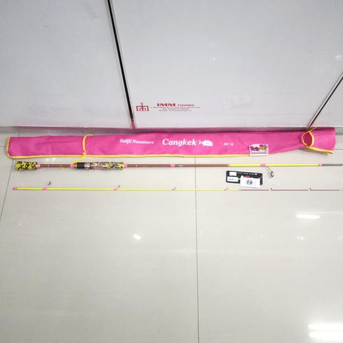 alat pancing mantul habis joran relix nusantara cangkek Lollypop 682UL