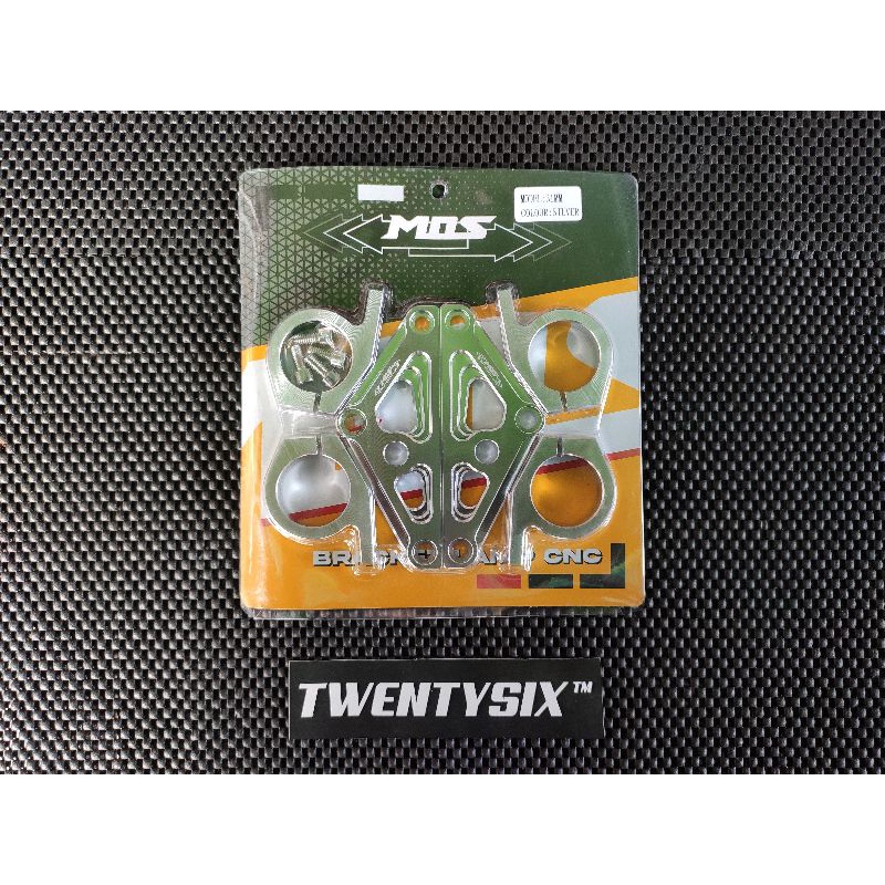 Kupingan Lampu CNC MOS Bracket Cincin Kupingan Lampu Depan CNC Mos As 31 Tiger Megapro CB GL CB150