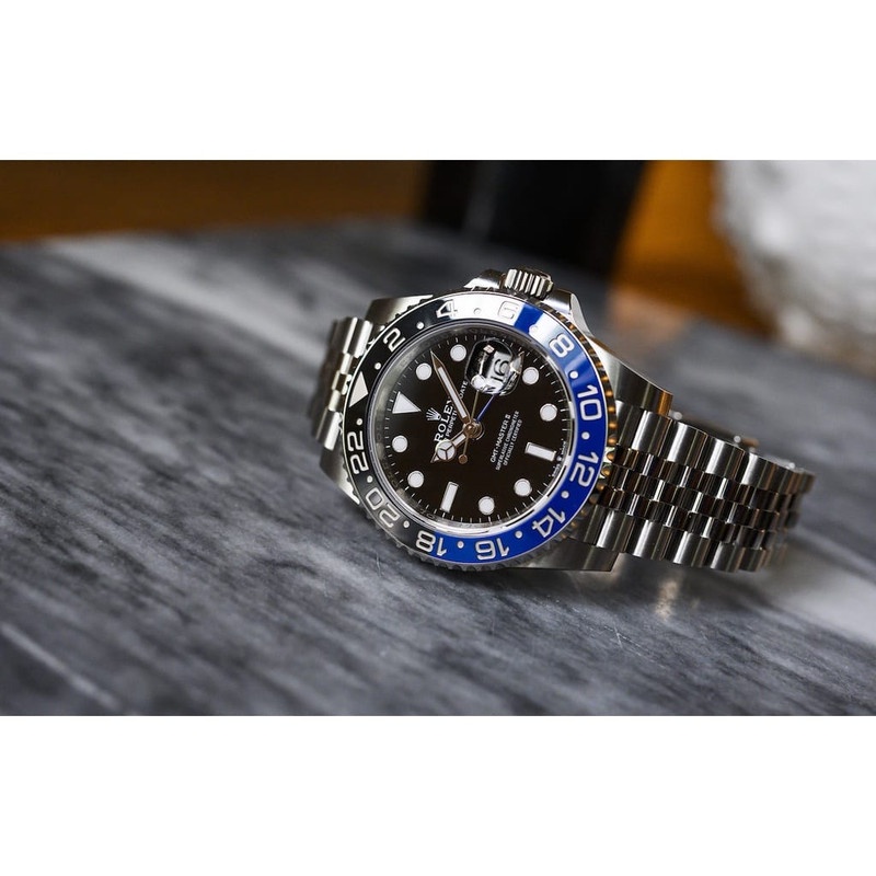 Jam Tangan Watch Pria Rlx GMT MU MASTER 2 Analog Stainless Steel