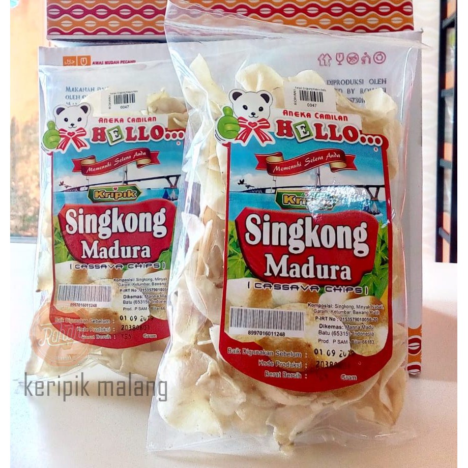 

Keripik Singkong Madura Hello
