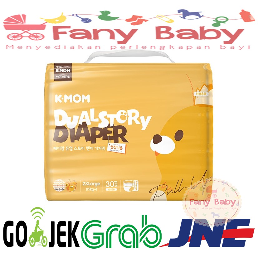 K - Mom Dual Story Diaper Pants 2xlarge 30pcs