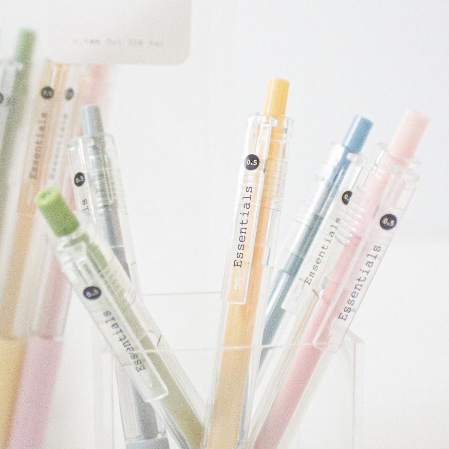 

Keluaran Terbaru.. Paperie Lab - Essentials Gel Ink Pen 0,5mm (Pack of 5)