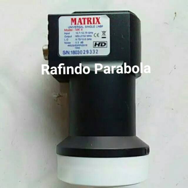 LNB KU untuk parabola mini