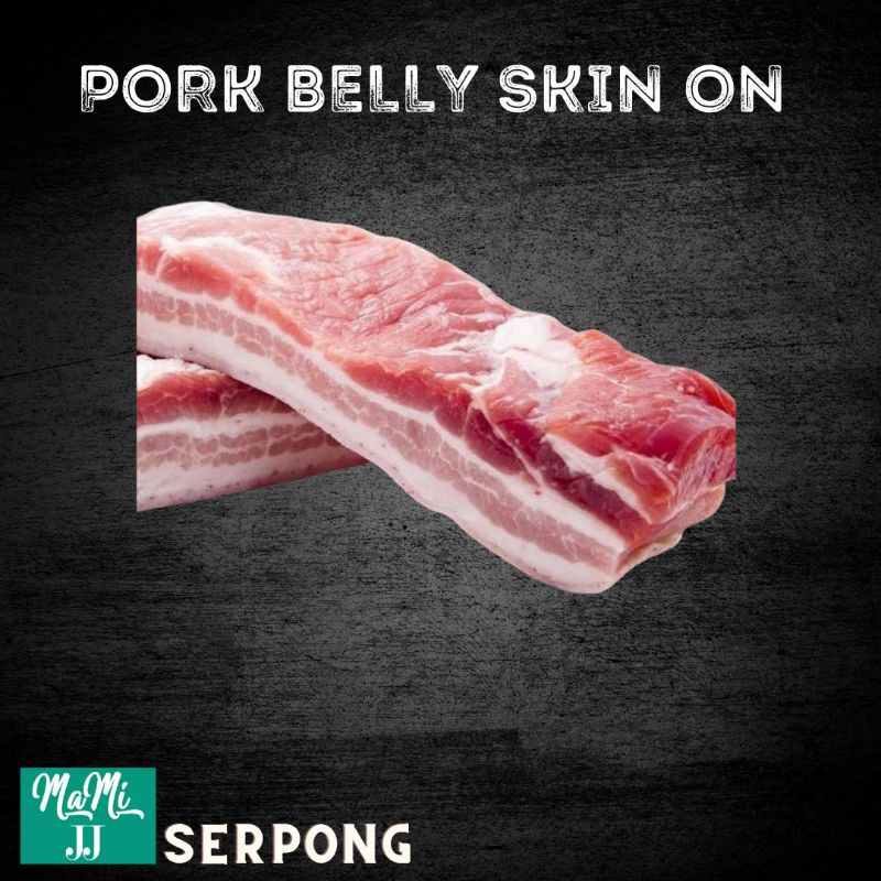 

Bali Pork Belly Whole/Skin On/Samcan Babi Bali utuh/Daging Samcan (Gojek/Grab Only)