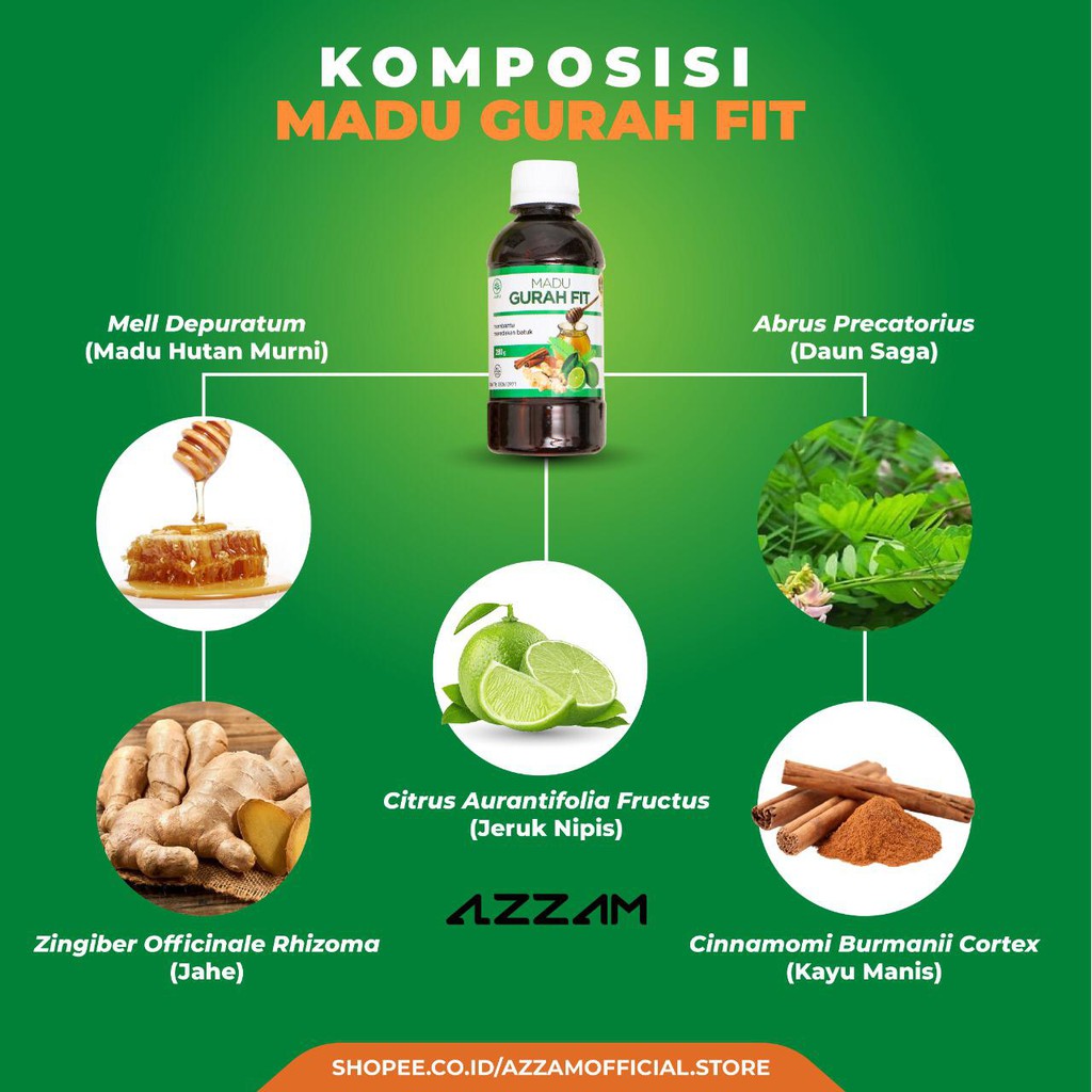 Madu Gurah Fit Obat Sesak Nafas Bronkitis Sinusitis Radang Tenggorokan Batuk Menahun dan Asma-2