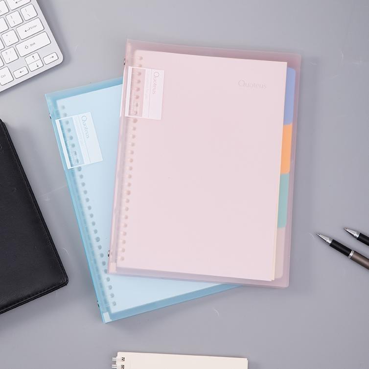 

Limited Edition!-950 Deli Loose-Leaf Buku Notebook B5 60 lembar HB560