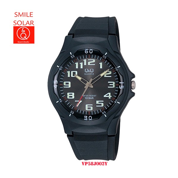 SALE Jam Tangan Unisex Casual Sporty Rubber Analog Original Q&amp;Q QNQ QQ VP58 VP58J Series