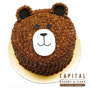 Animal Cake/Cake Hewan/Kue Ultah Anak/Kue Karakter/Cake Beruang/I'm Bear
