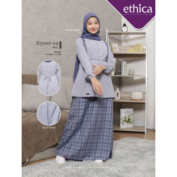 ETHICA KIYOMI 04 BLUE DAN DUSTY PINK SET ROK