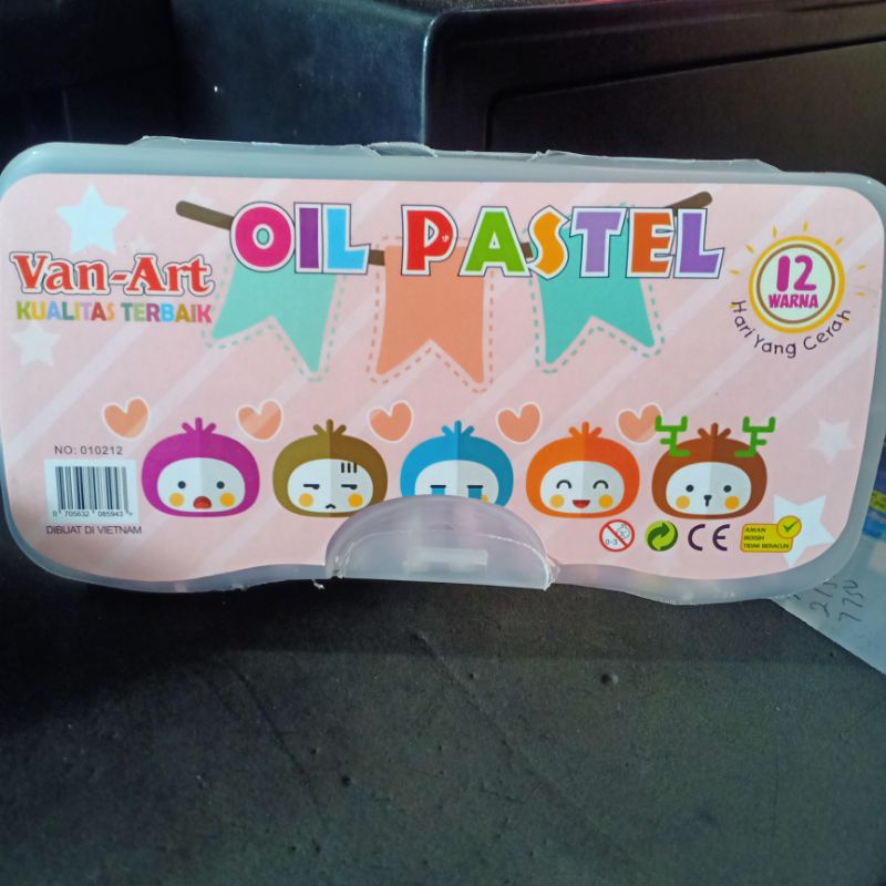 

KERAYON PASTEL MURAH KERAYON APIK / VAN ART 12 WARNA