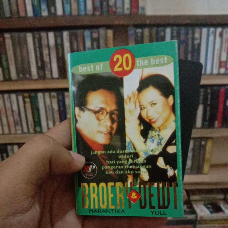 Kaset Pita Broery Marantika & Dewi Yull - 20 the best of